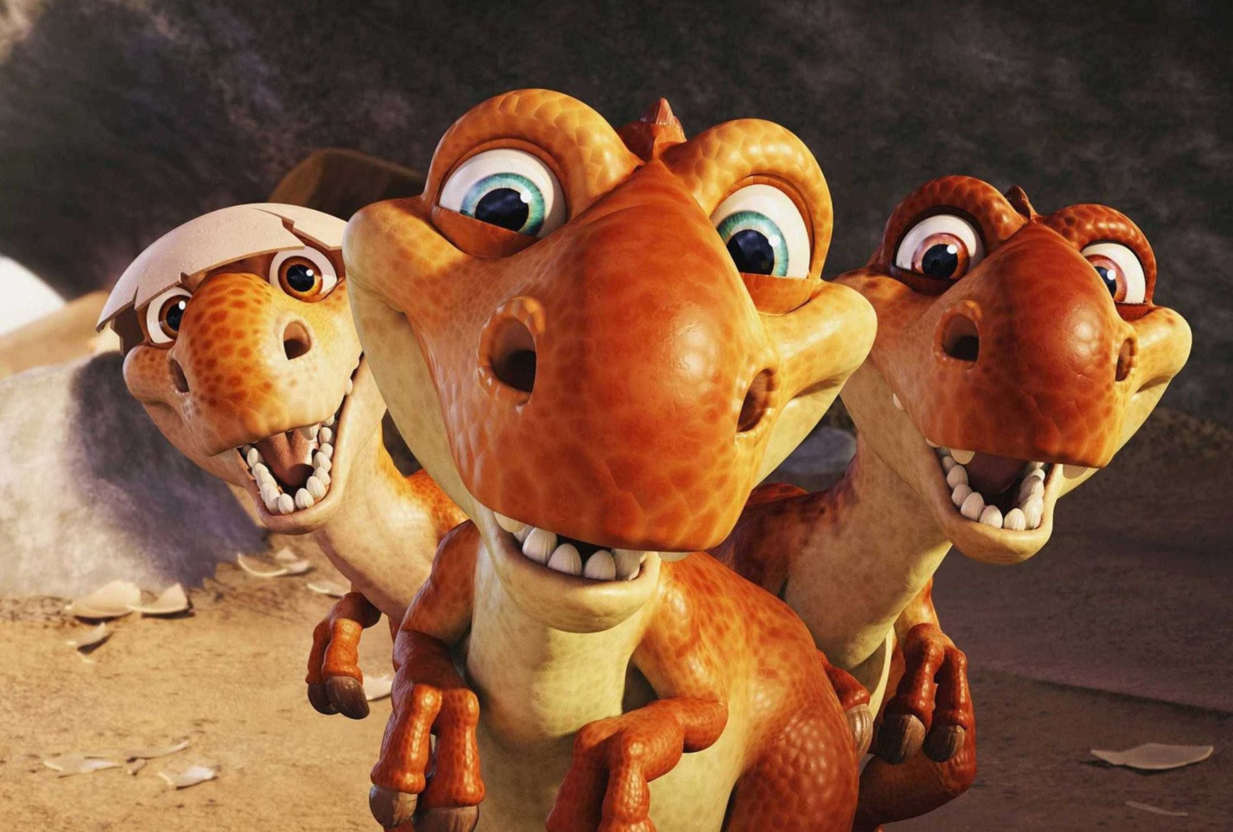 Los dinosaurios bebés le dan la cuota de ternura y travesura a la divertida película animada (Foto: 20th Century Fox Animation)