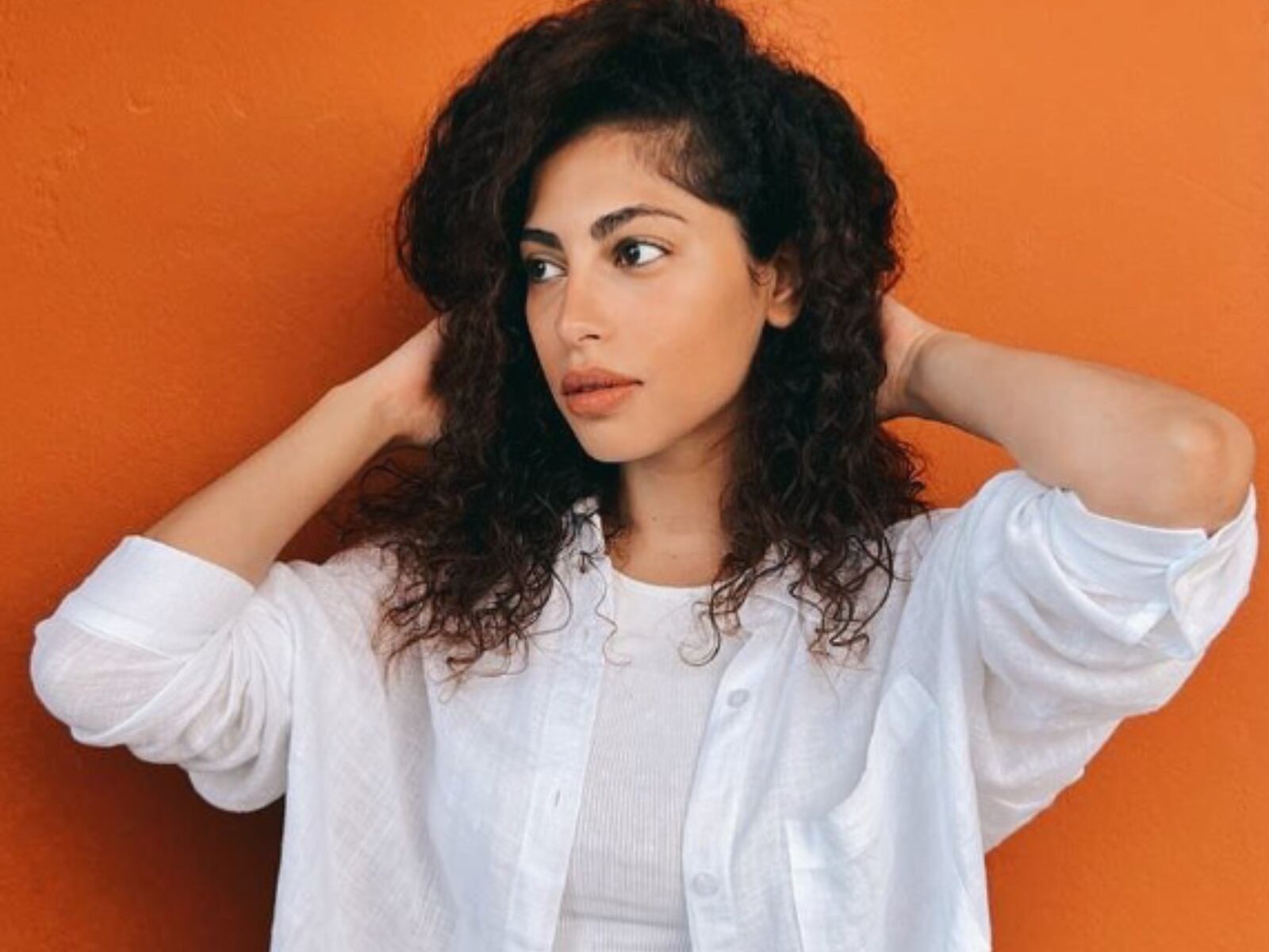 La actriz posando para sus cinco millones de seguidores (Foto: Mina el Hammani / Instagram)