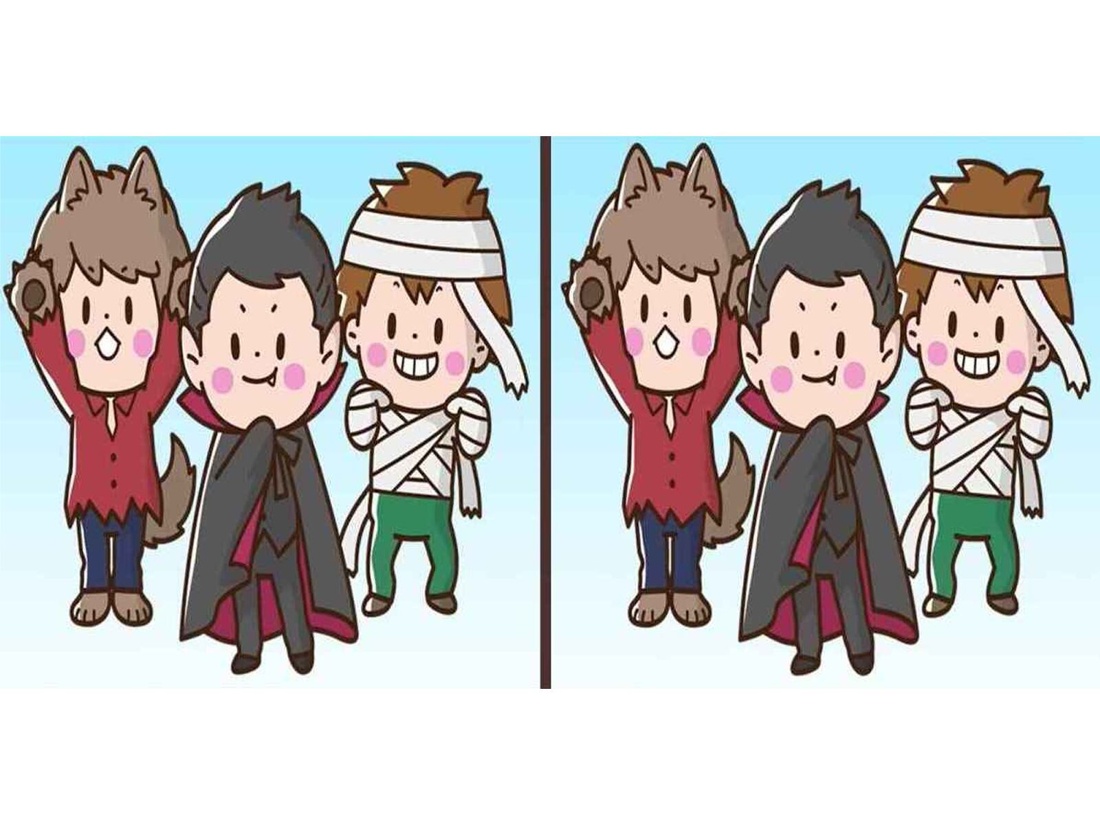 RETO VISUAL | Hay tres diferencias entre las imágenes de la fiesta de disfraces. ¿Puedes detectar todas en 12 segundos? | jagranjosh