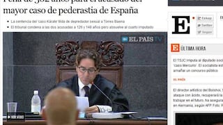 El mayor pederasta de España fue condenado a 302 años de cárcel