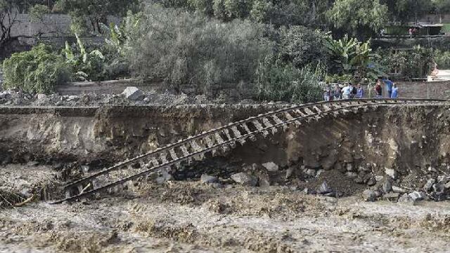 Ferrocarril central tardaría entre 2 y 3 semanas en repararse