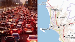 Lo último del tráfico en Lima este, 11 de enero