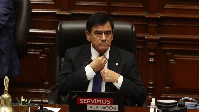Perú Libre impulsa moción de censura contra presidente del Congreso por vacancia al exmandatario