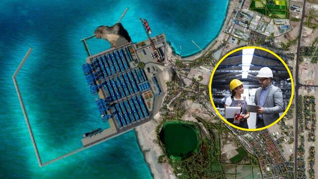 ¿Cuál es la ingeniería más solicitada del Megapuerto de Chancay y en qué sectores se especializan?