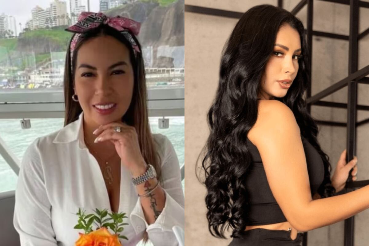 Pamela López niega rotundamente que pueda trabajar junto a Pamela Franco. (Foto: Composición)