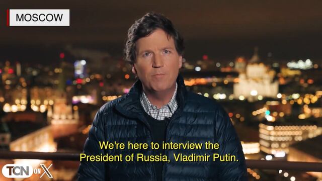 ¿Quién es Tucker Carlson, el polémico periodista cercano a Trump que entrevistó a Putin?