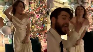 Así celebraron Miley Cyrus y Liam Hemsworth en su boda secreta | VIDEO