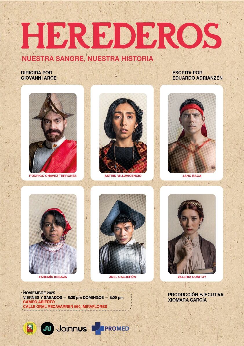 Afiche oficial de 'Herederos'