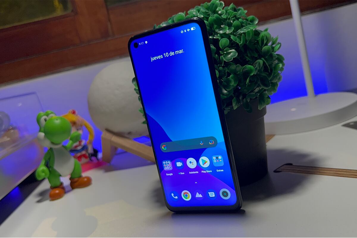 Conoce lo bueno y lo malo del realme 9i. ¿Será para videojuegos? (Foto: MAG - Rommel Yupanqui)