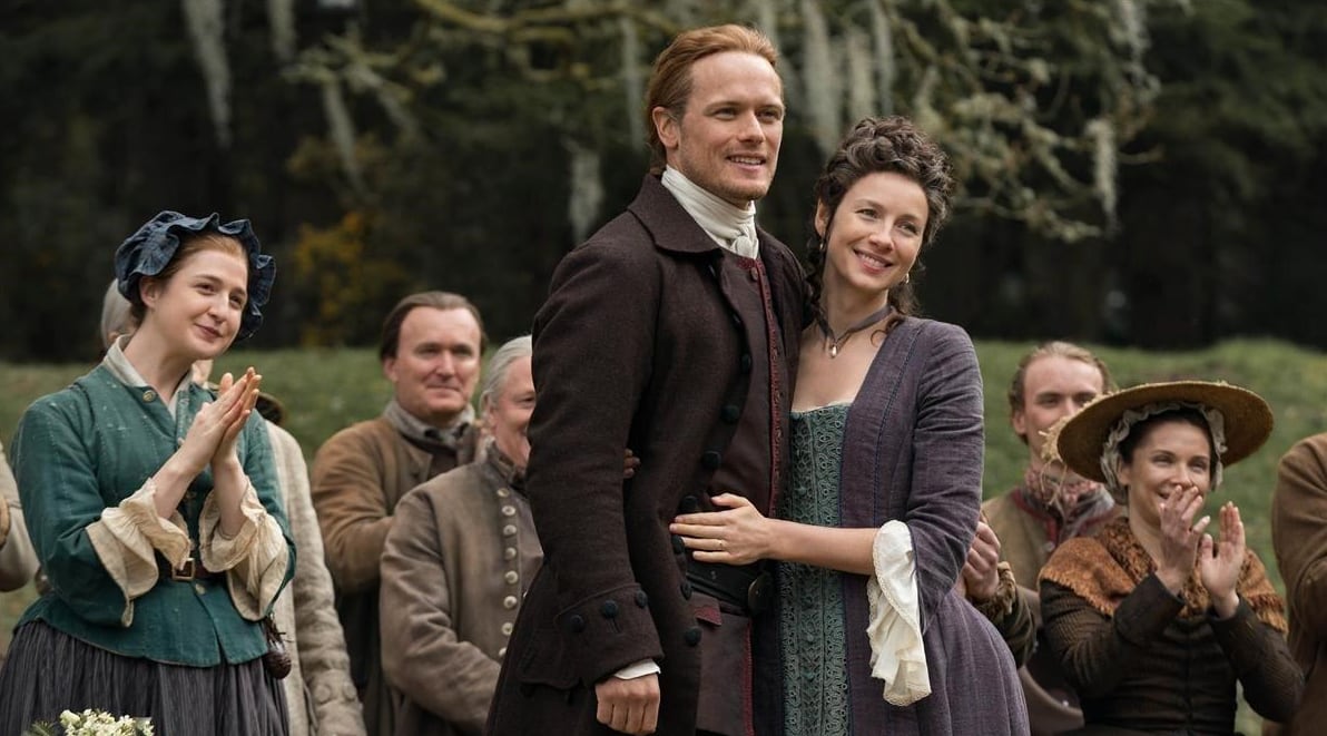 Claire y Jamie Fraser en la temporada 6 de "Outlander" (Foto: Starz)
