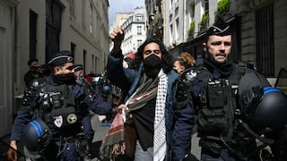 Policía desaloja a manifestantes propalestinos de universidad de élite en París
