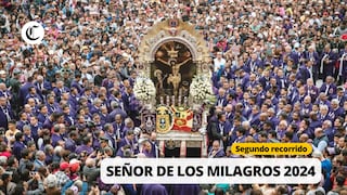 Revisa lo último de la segunda Procesión del Señor de los Milagros 2024