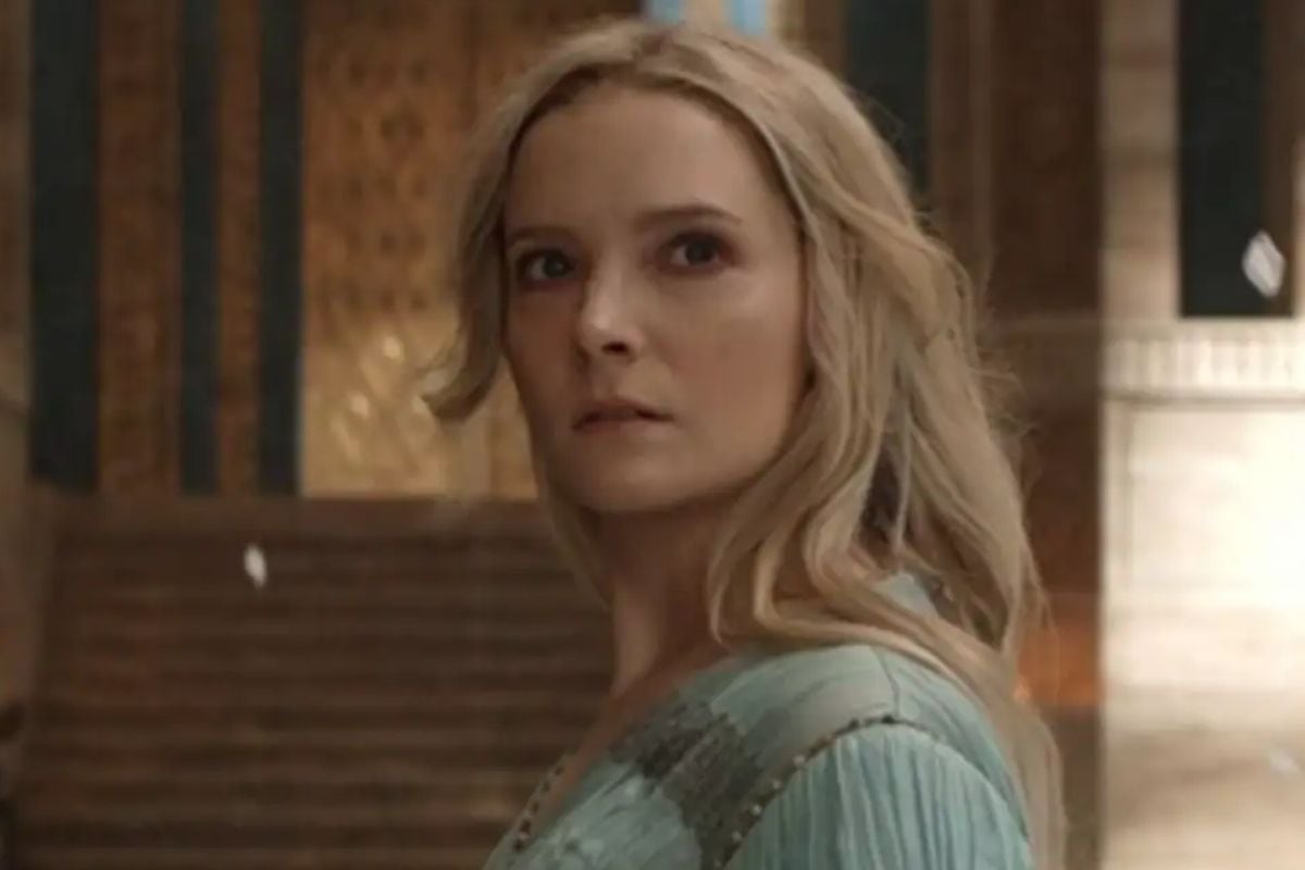 Morfydd Clark es Galadriel en "El señor de los anillos: Los anillos de poder" (Foto: Amazon Studios)