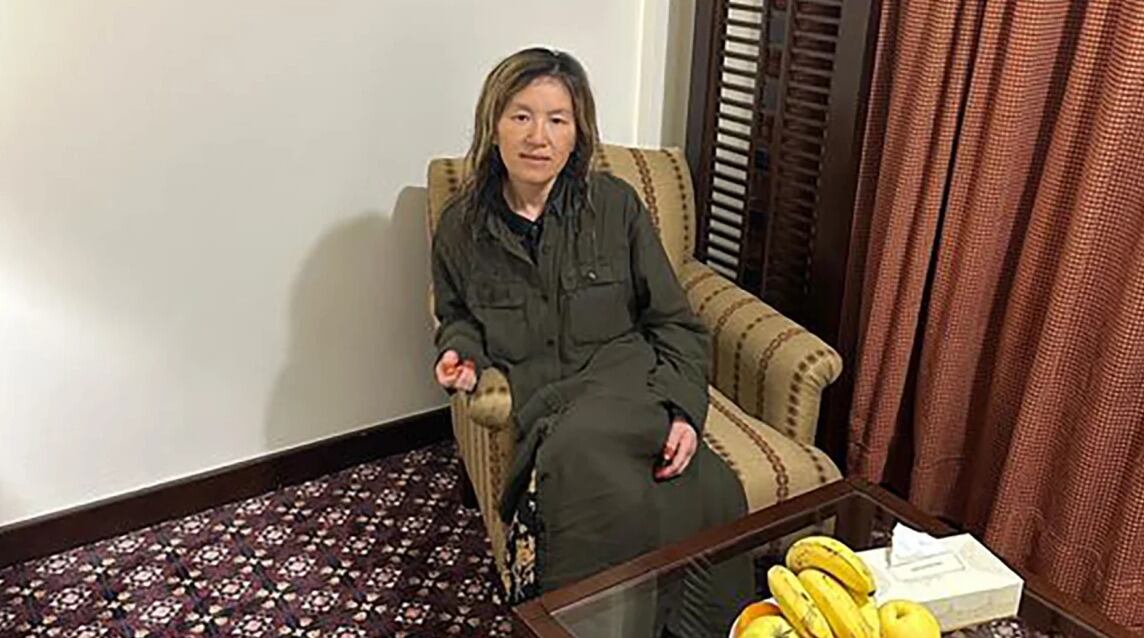 La estadounidense Faye Hall ha sido liberada por los talibanes. (Foto: Fuente diplomática en Kabul)