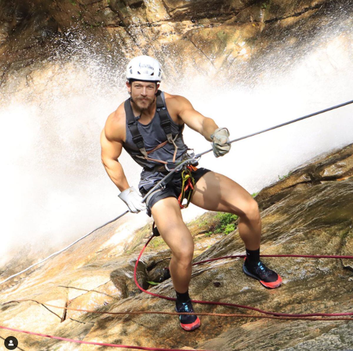 A Luis Carpizo le encanta practicar todo tipo de deportes (Foto: @victorozunna / Instagram)