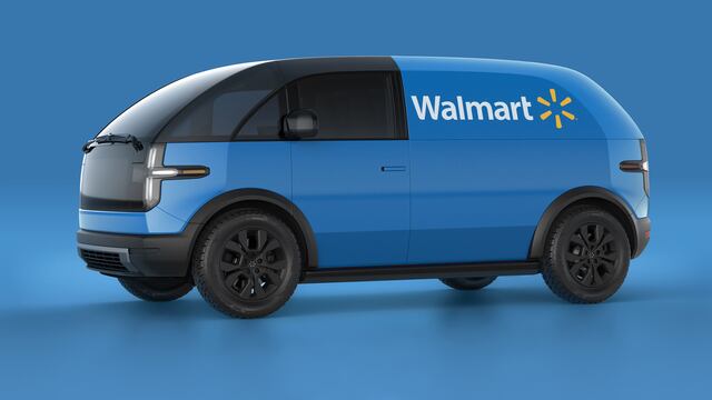 Walmart hará entrega de pedidos en furgonetas eléctricas de la empresa Canoo
