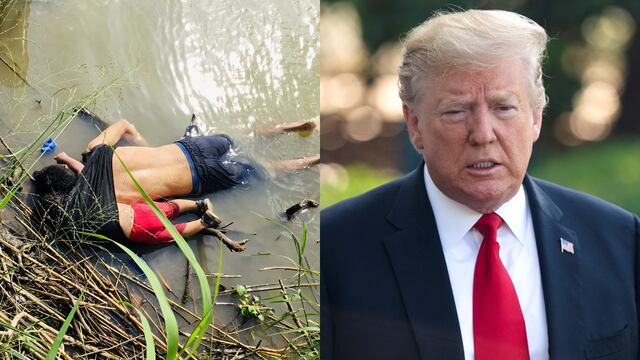 La imagen de Valeria y su padre muertos desata críticas contra Donald Trump