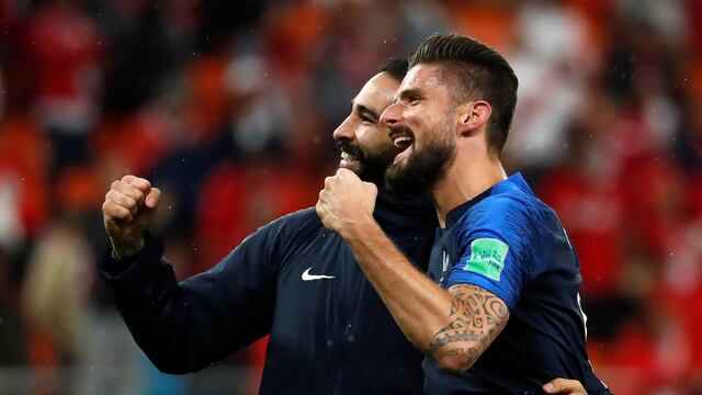 Adil Rami y la curiosa anécdota con la presidenta de Croacia tras la final de Rusia 2018