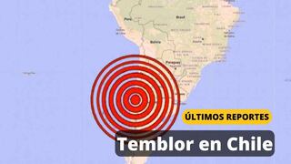 Últimos sismos ocurridos en Chile este 28 de julio