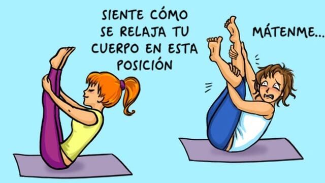 Tu primer día en el gimnasio retratado en divertidos dibujos