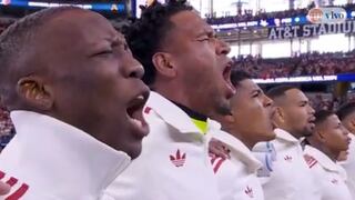 Así se entonó el Himno Nacional en el AT&T Stadium para el Perú vs. Chile por Copa América | VIDEO