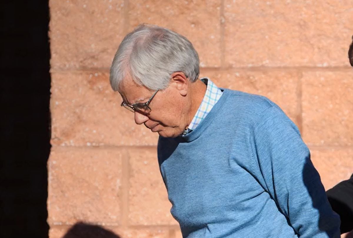 El momento en el que Thomas Martens fue detenido por la muerte de Jason Corbett. Un caso que vemos en “Un matrimonio mortal en Carolina del Norte” (Foto: Netflix)