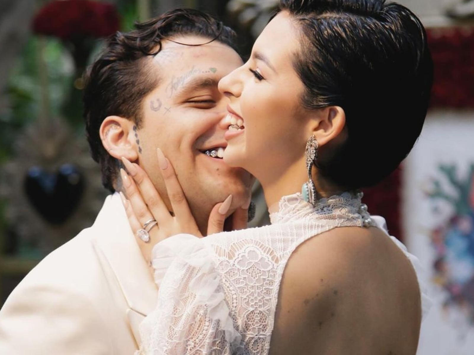 Ángela Aguilar y Christian Nodal sorprenden con una boda íntima en México (Foto: Christian Nodal / Instagram)