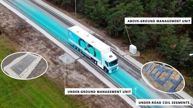 Alemania instala carreteras que recargan autos eléctricos