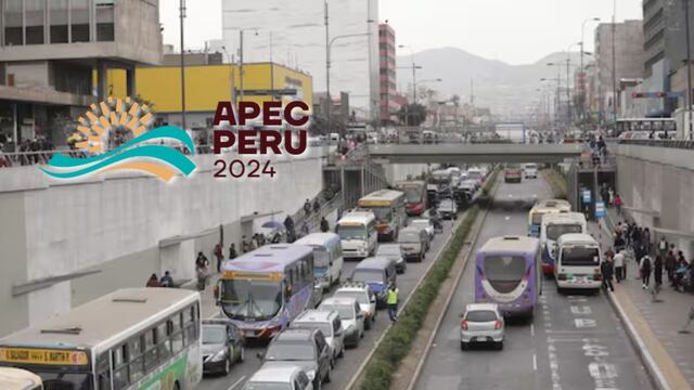 Desvíos y nuevas rutas por APEC 2024: estos serán los cierres en las calles de Lima del 14 al 16 de noviembre