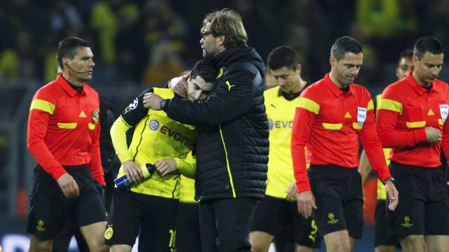 Jürgen Klopp consoló a sus guerreros del Borussia Dortmund