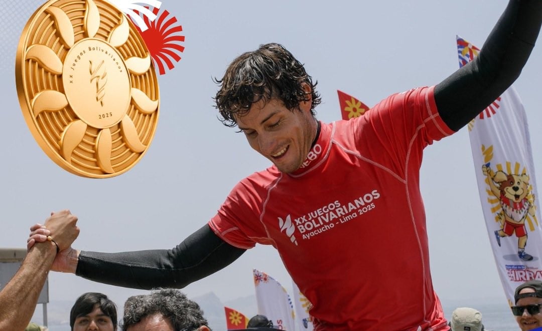 Lucca Mesinas y Sol Aguirre brillaron en los XX Juegos Bolivarianos Ayacucho – Lima 2025, llevándose el oro en Open Varones y shortboard, respectivamente, y dejando en alto la bandera del Perú.