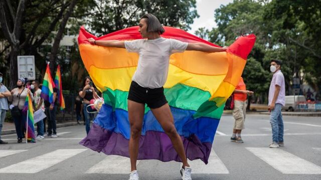 La comunidad LGBTI protesta en Caracas contra la discriminación