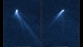 Un asteroide con seis colas, el nuevo descubrimiento de Hubble