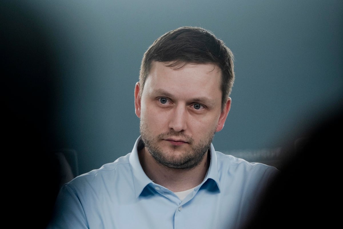 El presidente del Naalakkersuisut, el primer ministro de Groenlandia, Jens-Frederik Nielsen, celebra una conferencia de prensa en Nuuk, Groenlandia, el 5 de enero de 2026. (EFE/EPA/OSCAR SCOTT CARL)