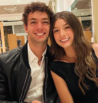 El hijo mayor de William Levy y Elizabeth Gutiérrez al lado de su hermana Kailey (Foto: Christopher Levy / Instagram)