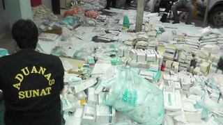 Sunat incautó medicinas ilegales por más de S/.370 mil