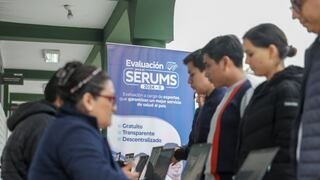 Examen para Serums: solo el 38.9% a medicina aprobó el examen | Mira los resultados