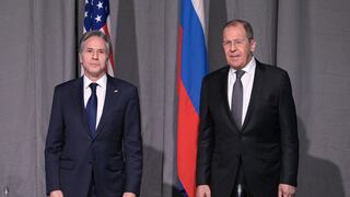 Lavrov y Blinken conversan sobre Ucrania en su primer contacto desde el inicio del conflicto 