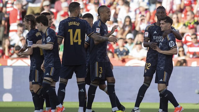 Real Madrid goleó 4-0 a Granada por LaLiga | RESUMEN Y GOLES