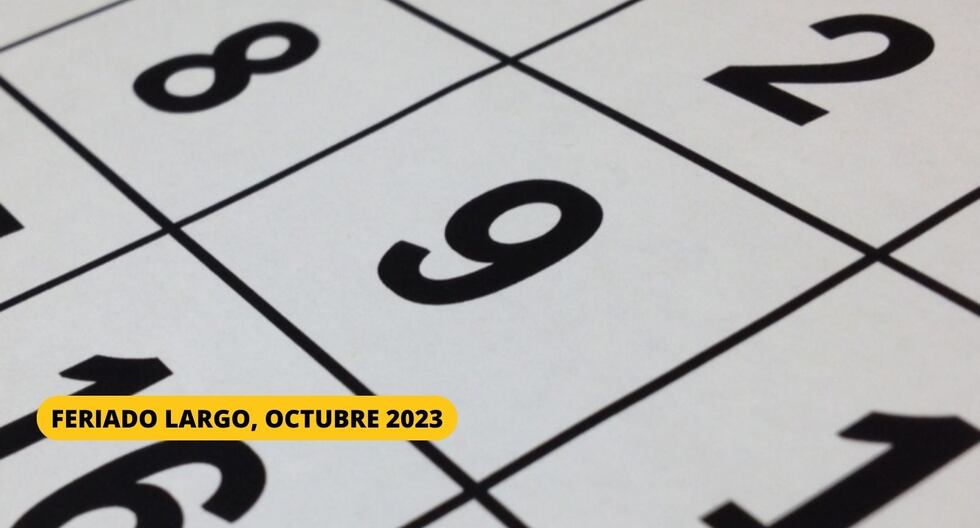 ¿El LUNES 9 de octubre es feriado nacional o día no laborable? Lo que dice El Peruano del feriado largo