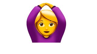 Qué significa la mujer con las manos sobre la cabeza en WhatsApp