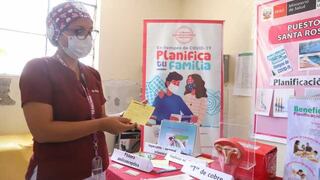 Lima Este: se realizaron más de 54 mil atenciones en planificación familiar durante primer semestre de 2021, informó el Minsa 