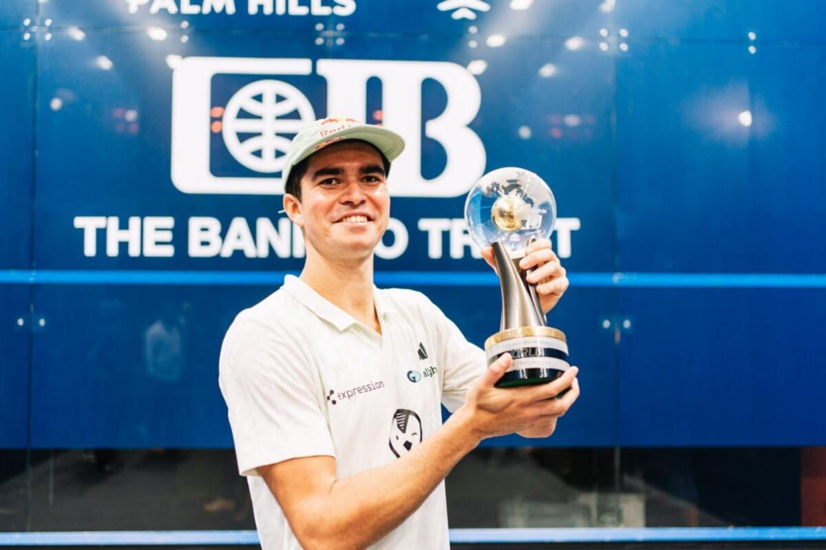 Diego Elías se proclamó campeón del mundo en Egipto. (Foto: PSA)