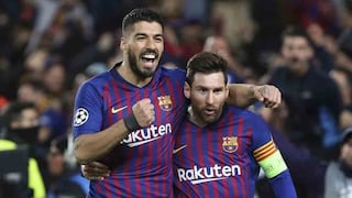 Luis Suárez y Luis Enrique esperan que Lionel Messi siga en el Barcelona