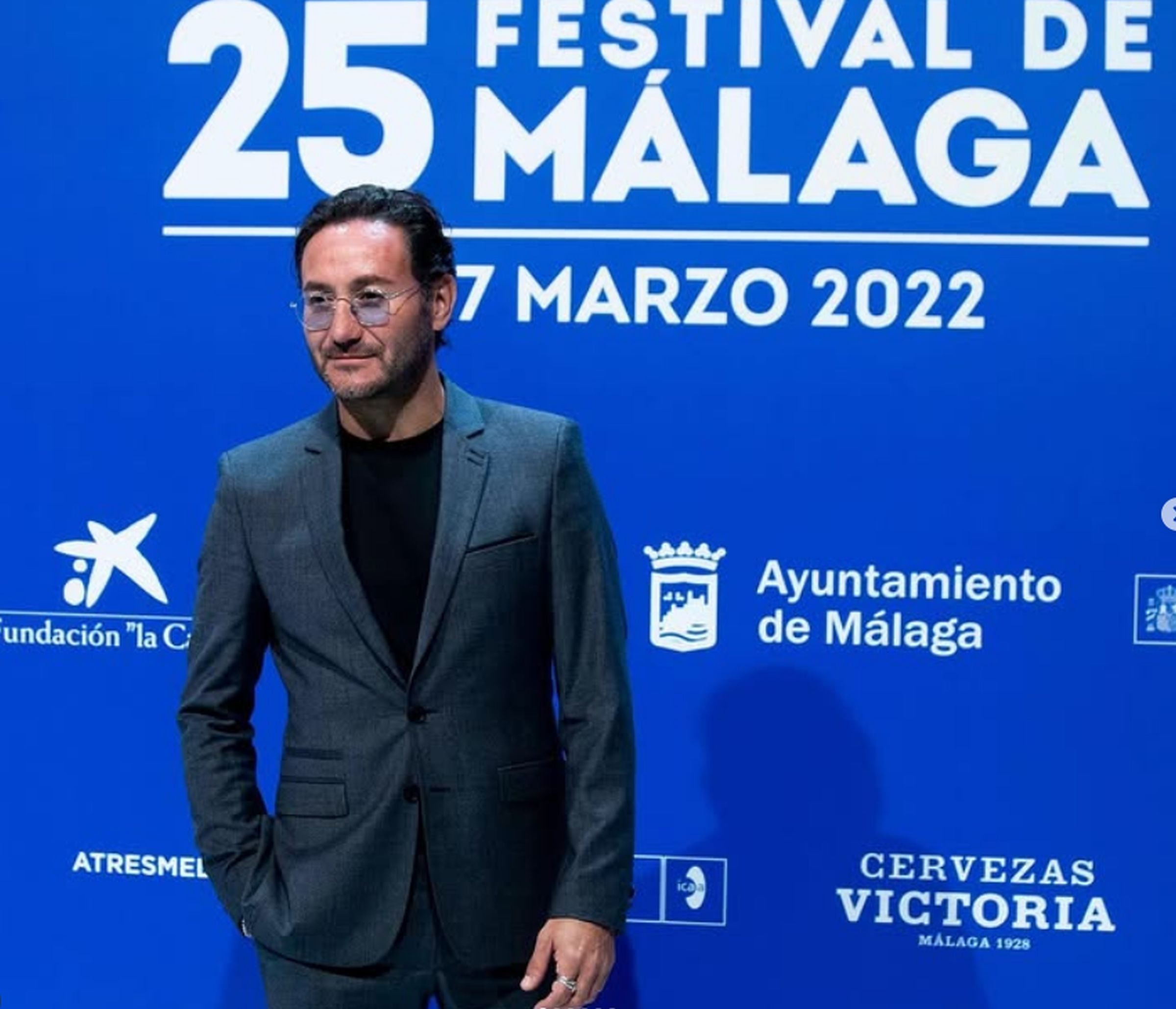 Carlos Santos durante el Festival de Málaga(Foto: Carlos Santos/ Instagram)