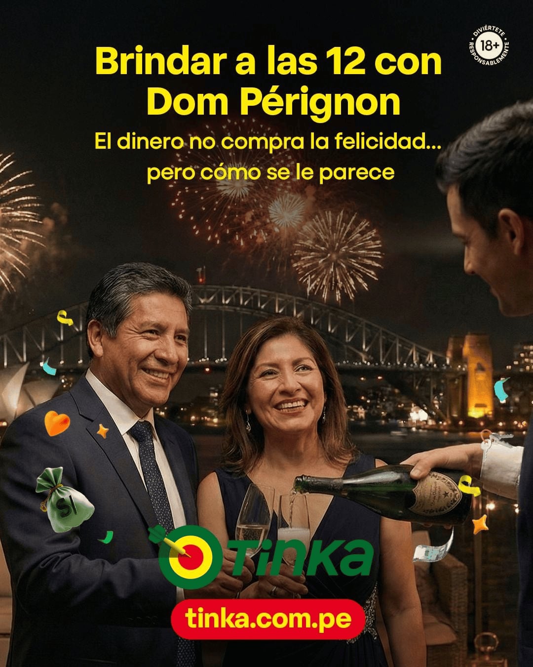 La Tinka tiene un pozo con más de 15 millones de soles y esta noche de domingo ¡Tú puedes ser el próximo millonario del Perú!