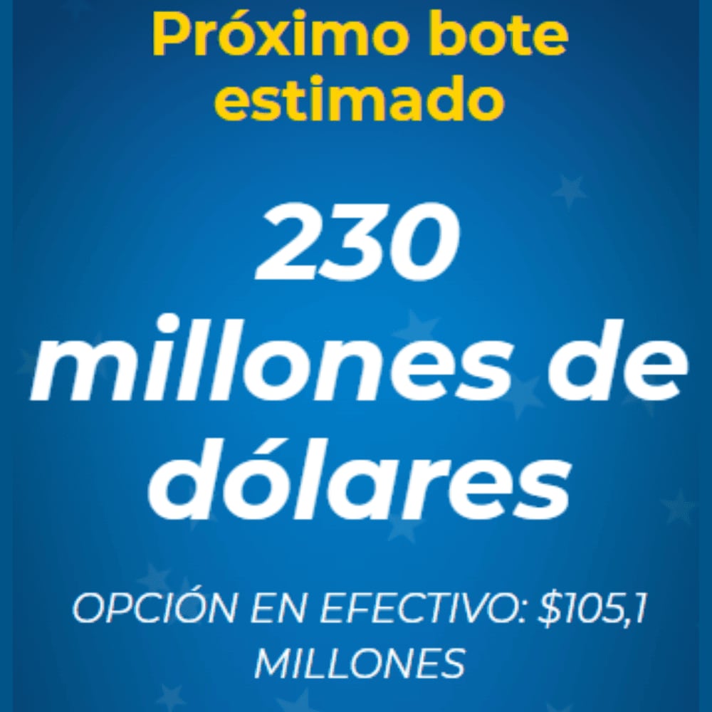 ¿DE CUÁNTO ES JACKPOT PARA ESTA NOCHE?