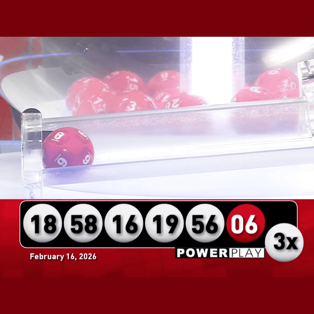 Resultados del sorteo en vivo del lunes 16 de febrero.