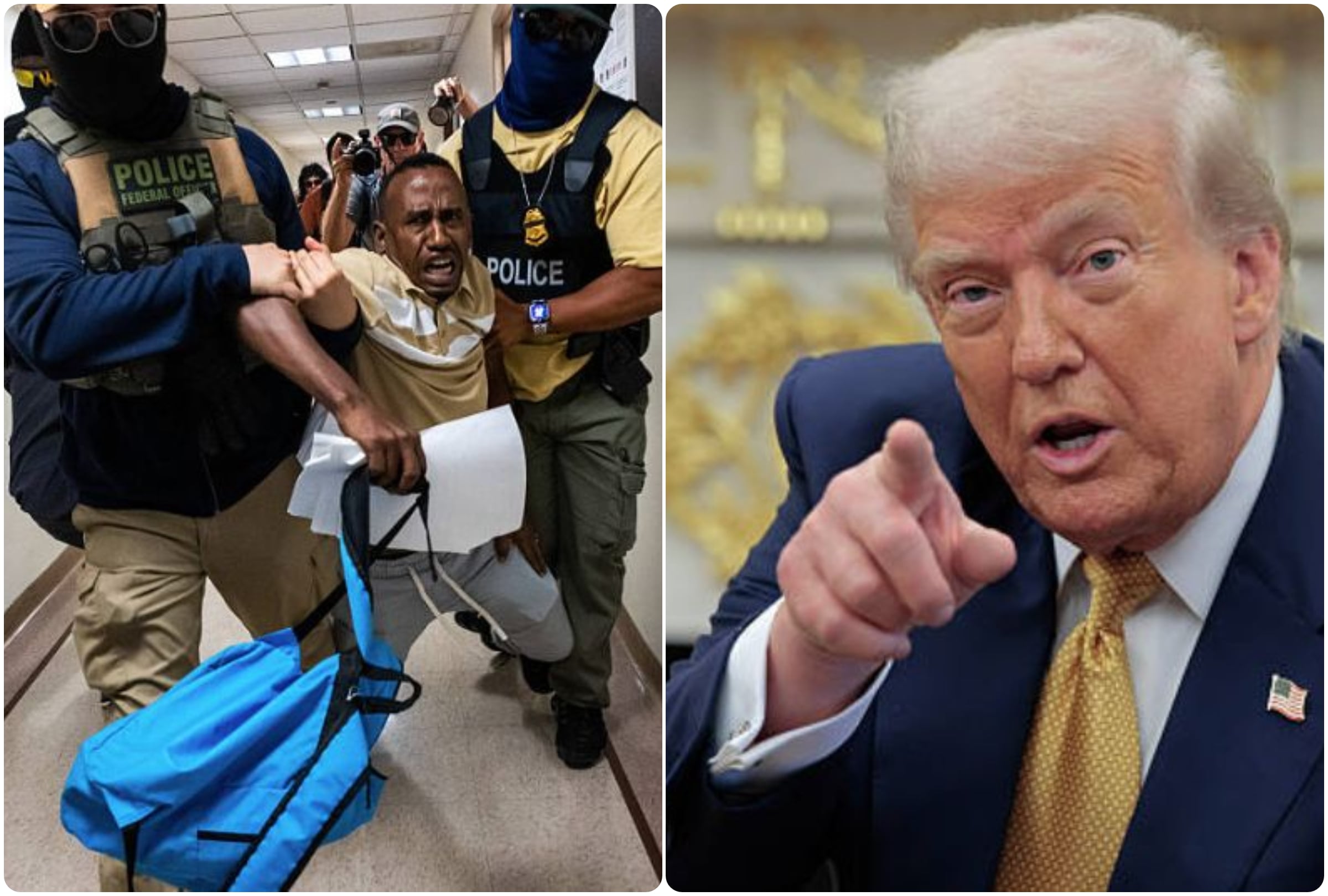 El presidente de EE.UU. lanzó el programa “Defiende la Nación”, una iniciativa para reclutar ciudadanos estadounidenses que ayuden en la detención y deportación de inmigrantes. (Foto: Getty Images)