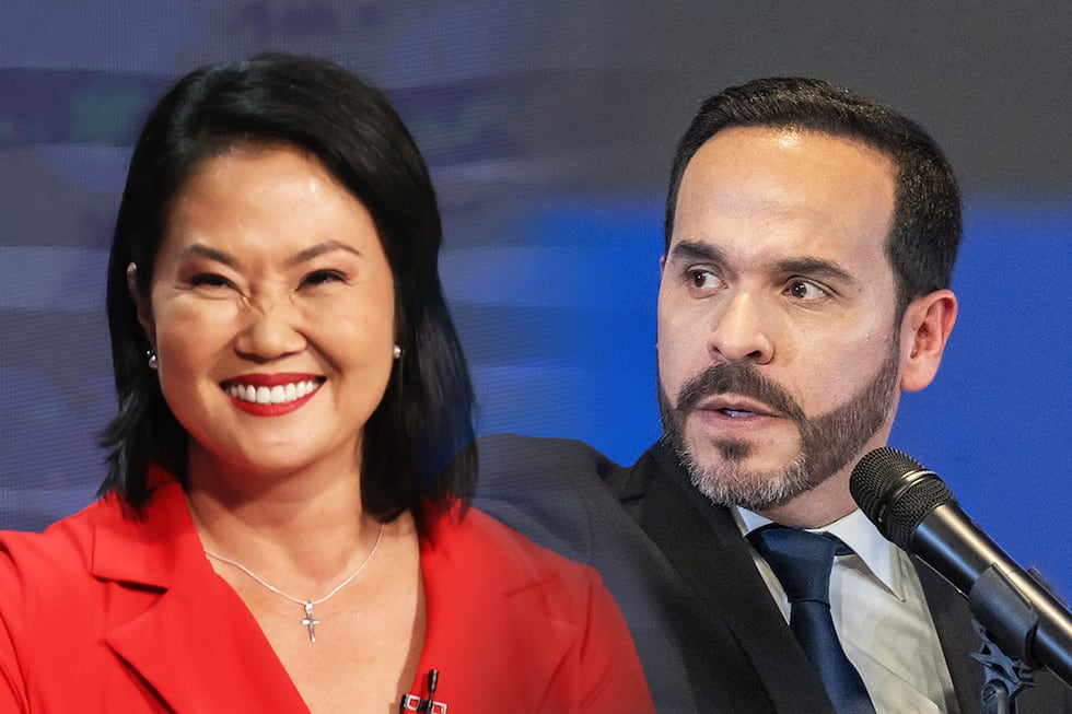 Keiko Fujimori y Abelardo de la Espriella.